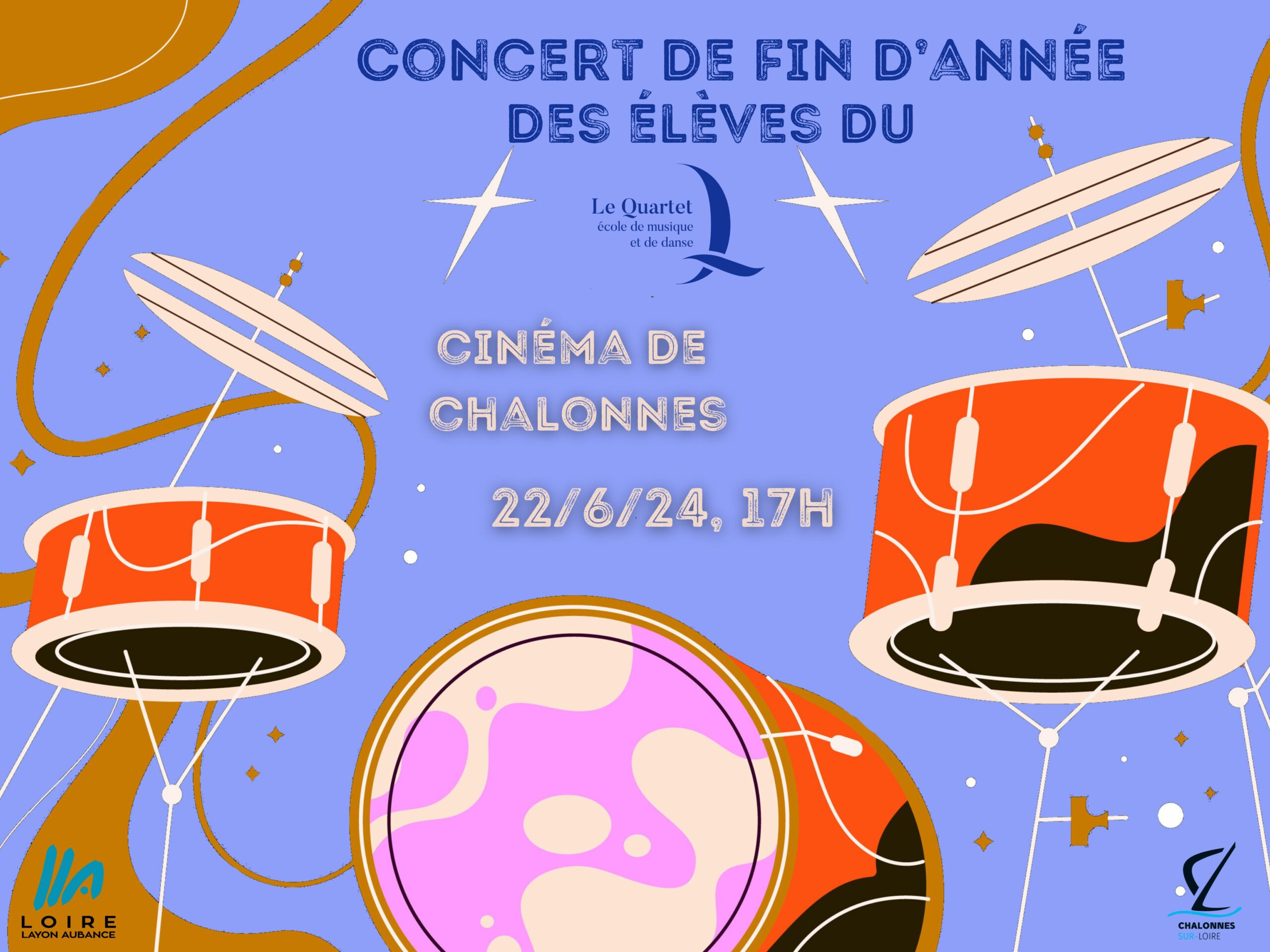 Concert de fin d'année du Pôle Chalonnes