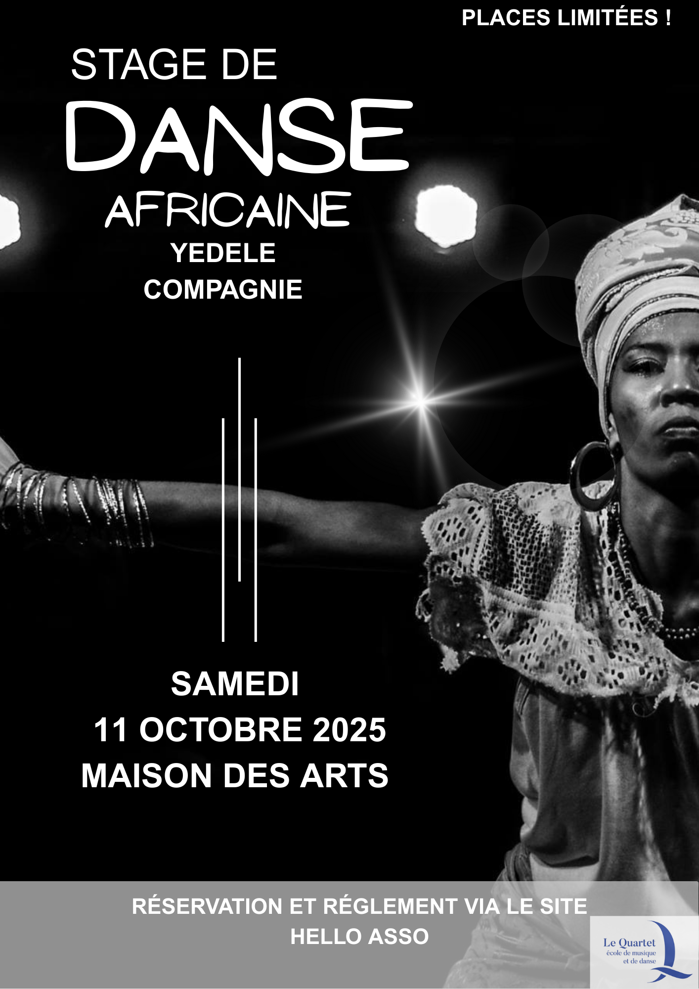 Stage de danse africaine avec la Compagnie Yedele