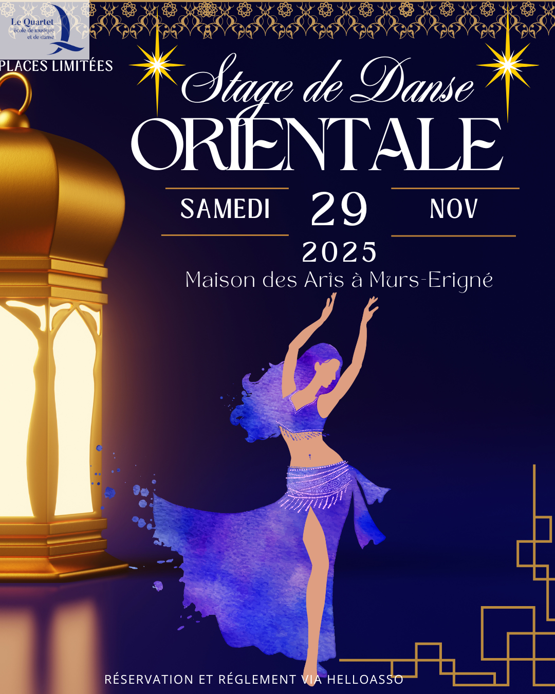 Stage de danse orientale avec Ann-Gaëlle Le Bihan