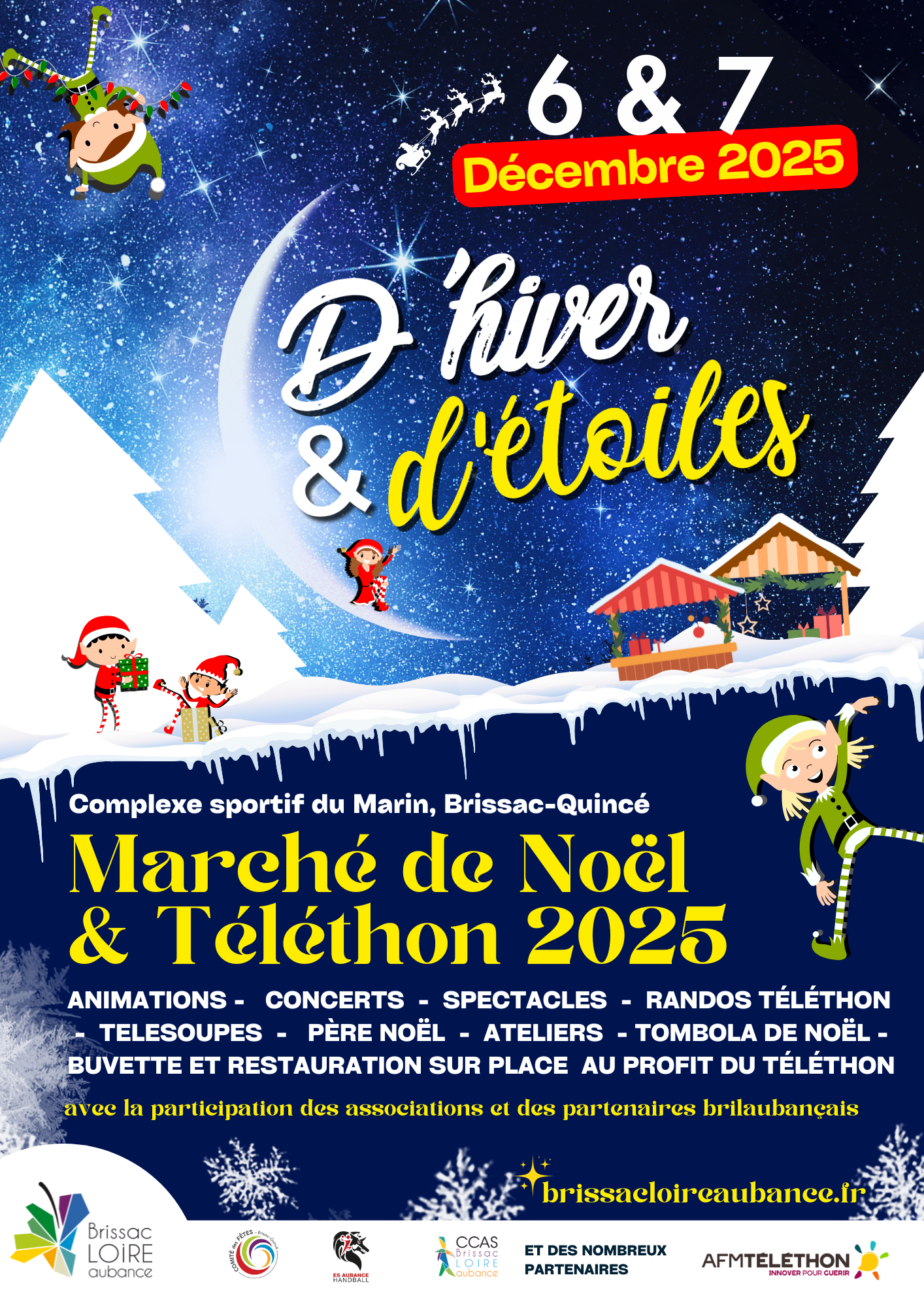Festival D'hiver et d'étoiles à Brissac-Quincé